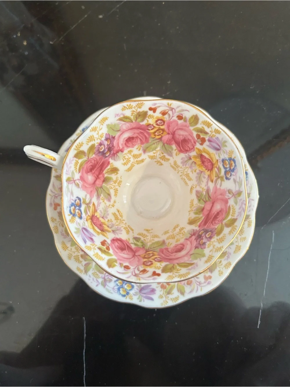 Royal Albert Serena china tea cup and saucer
